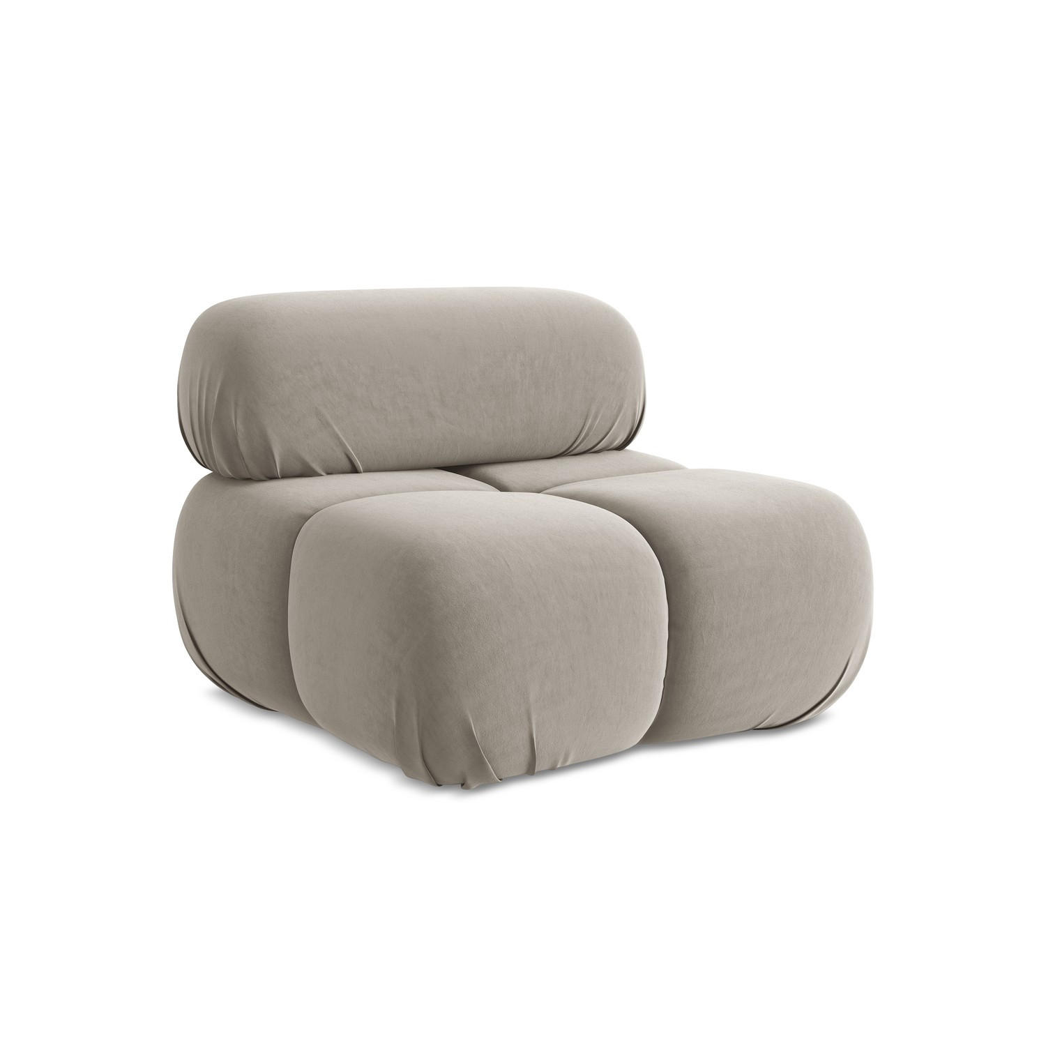 LaMiaSofa Sessel Taupe 96x70x95 cm