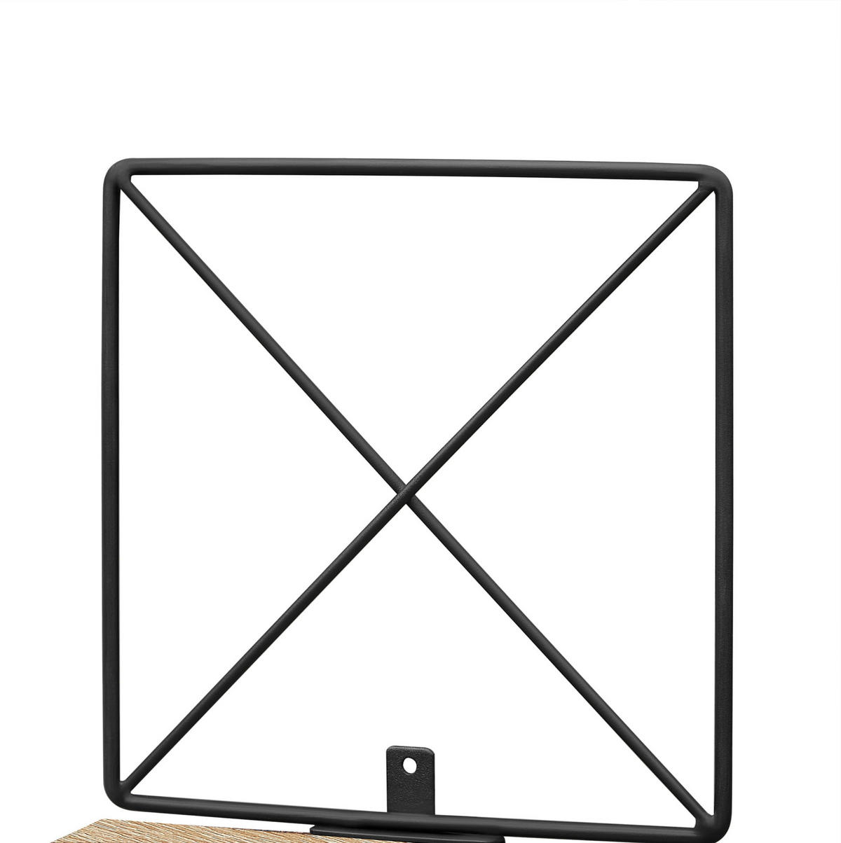 REGAL Sonoma 20x20 cm LLS851B11 Eckfunktion - Schwarz, Metall (20/127.5/20cm)