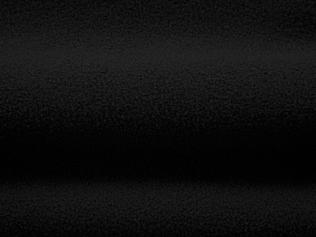 POUF Jenny aus Boucle schwarz - Schwarz, Textil (88/40/90cm) - Micadoni