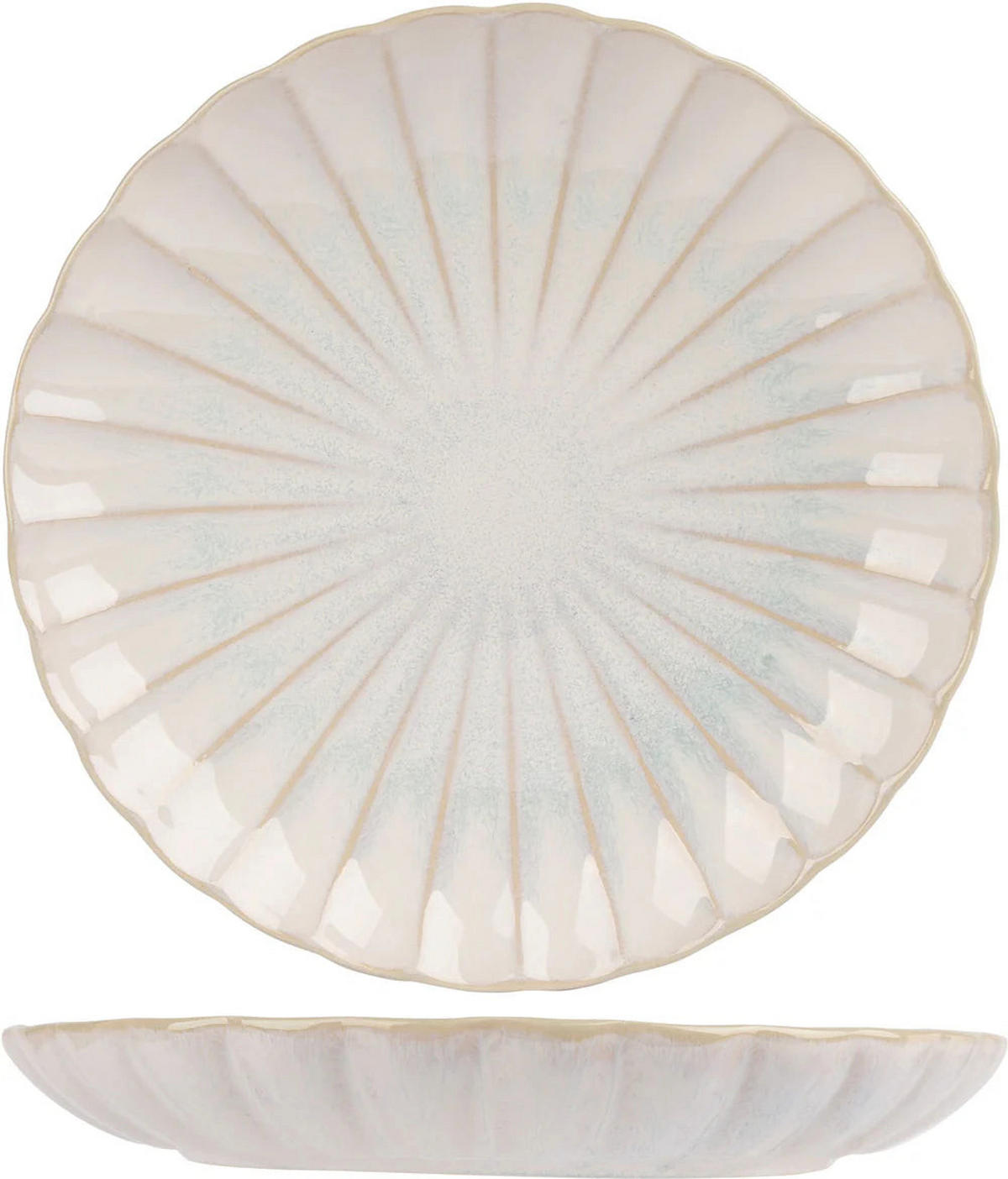 GESCHIRRSET16-TEILIG GESCHIRRSETAstera Pure - 16-teilig / 4 Personen - 4 Speiseteller, 4 SUPPENTELLER, 4 Schalen und 4 Tassen - Weiß, Keramik (2/2/1cm) - Cosy & Trendy