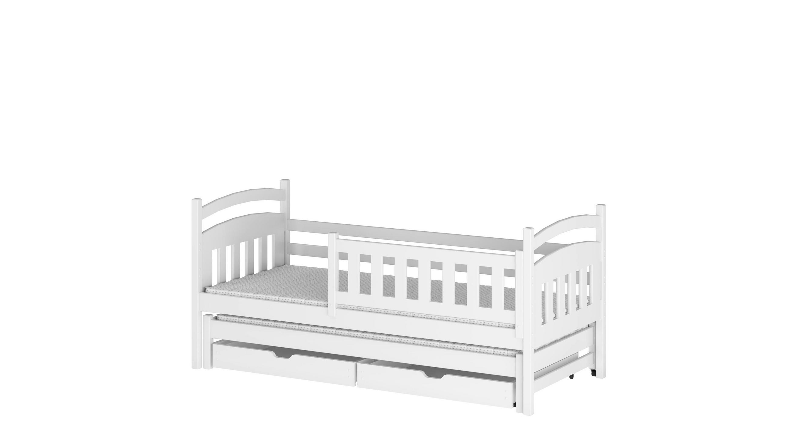 KINDERBETT WEIß - Weiß, Holz (90/200cm) - FURNLUX