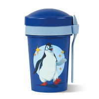 MÜSLIBECHER To Go 540 ml rPET - Blau, Kunststoff (11.3/11/16cm) - Stoneline