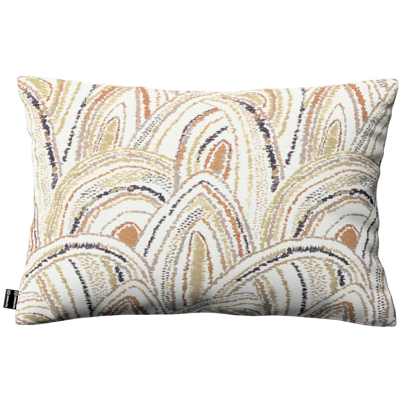 KISSENHÜLLE Cosy Home olive- beige, 60x40 cm - Beige/Multicolor, Textil (60/40cm) - Dekoria