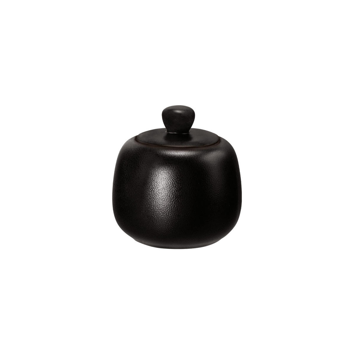 ZUCKERDOSE Liberty Velvet Black schwarz 260 ml - Schwarz, Keramik (9/6.8cm) - Seltmann Weiden