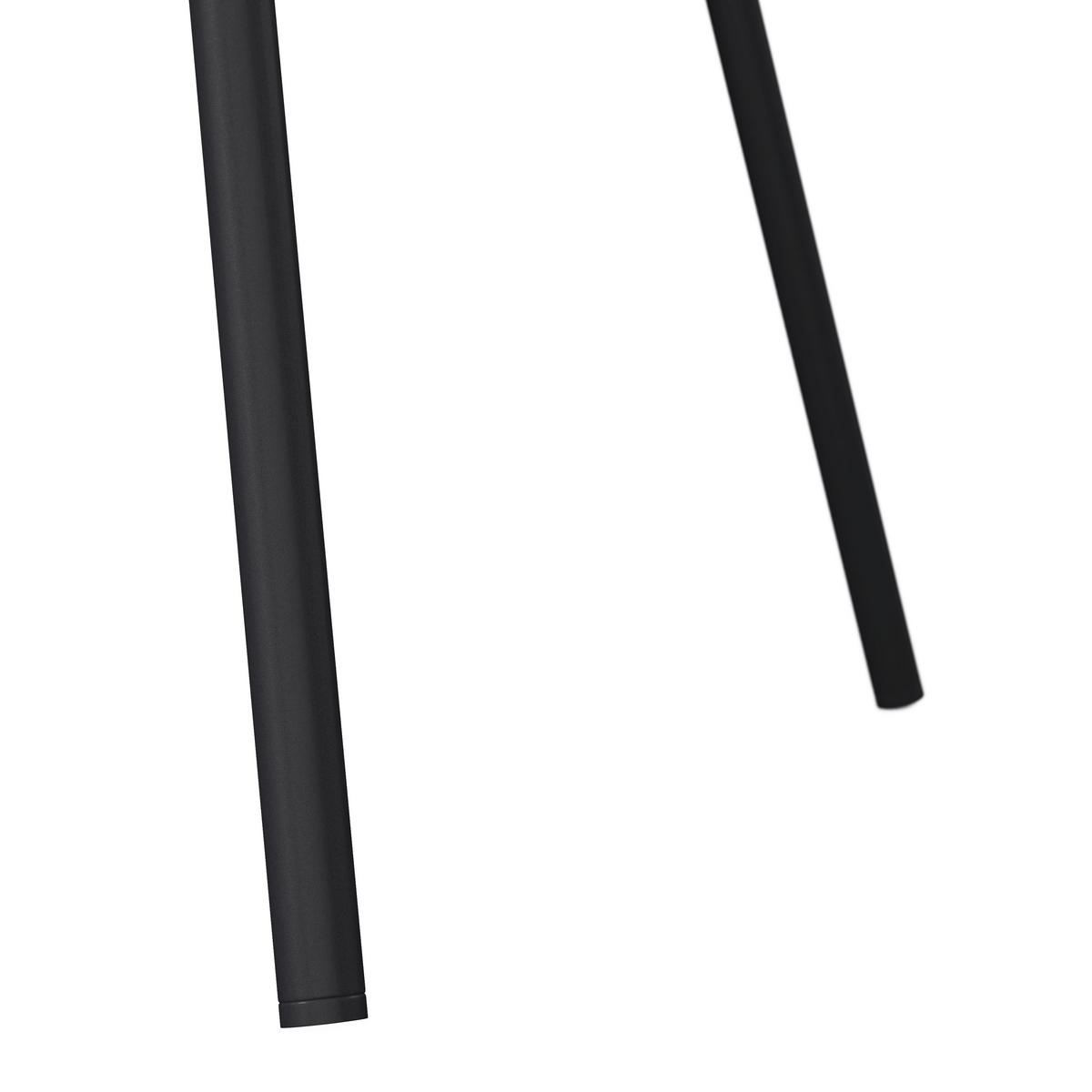 ARMLEHNSTUHL Zoa Grau Struktur Gepolstert - Grau, Holz (57/85/61cm) - Bessagi Home