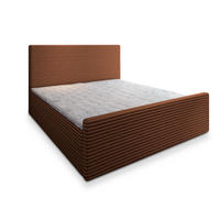 BOXBETT BRENTO 180x200 cm mit Matratze und Topper - Kupferfarben - Kupferfarben, Holz (180/200cm) - MASSENO