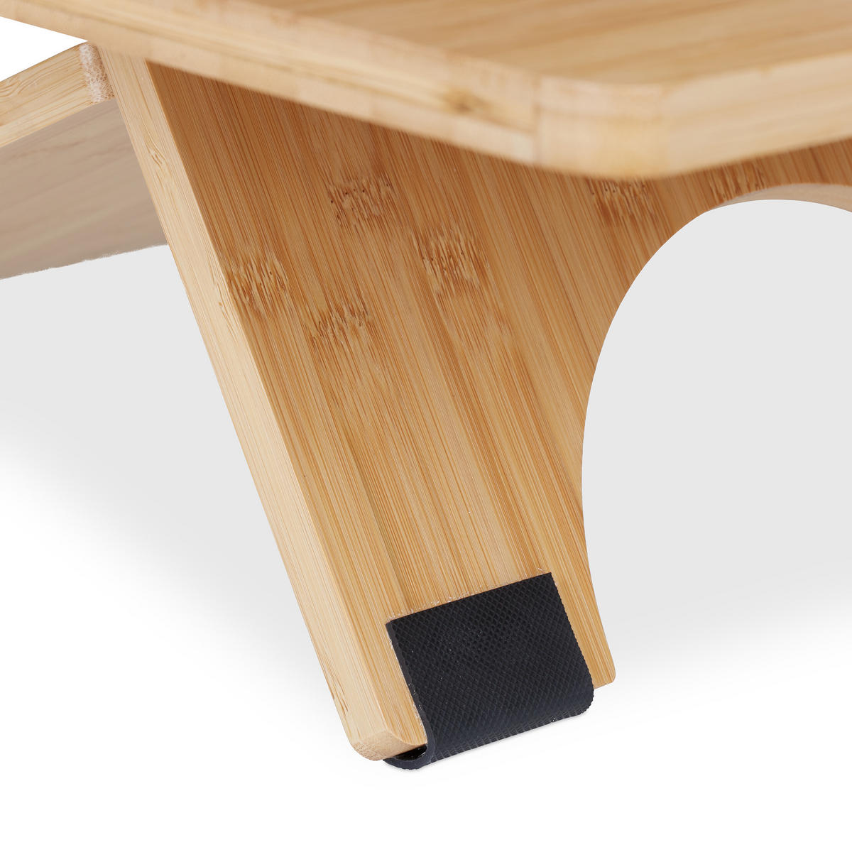 STEHSCHREIBTISCH-AUFSATZ - Hellbraun, Holz (61/47/61cm) - Relaxdays