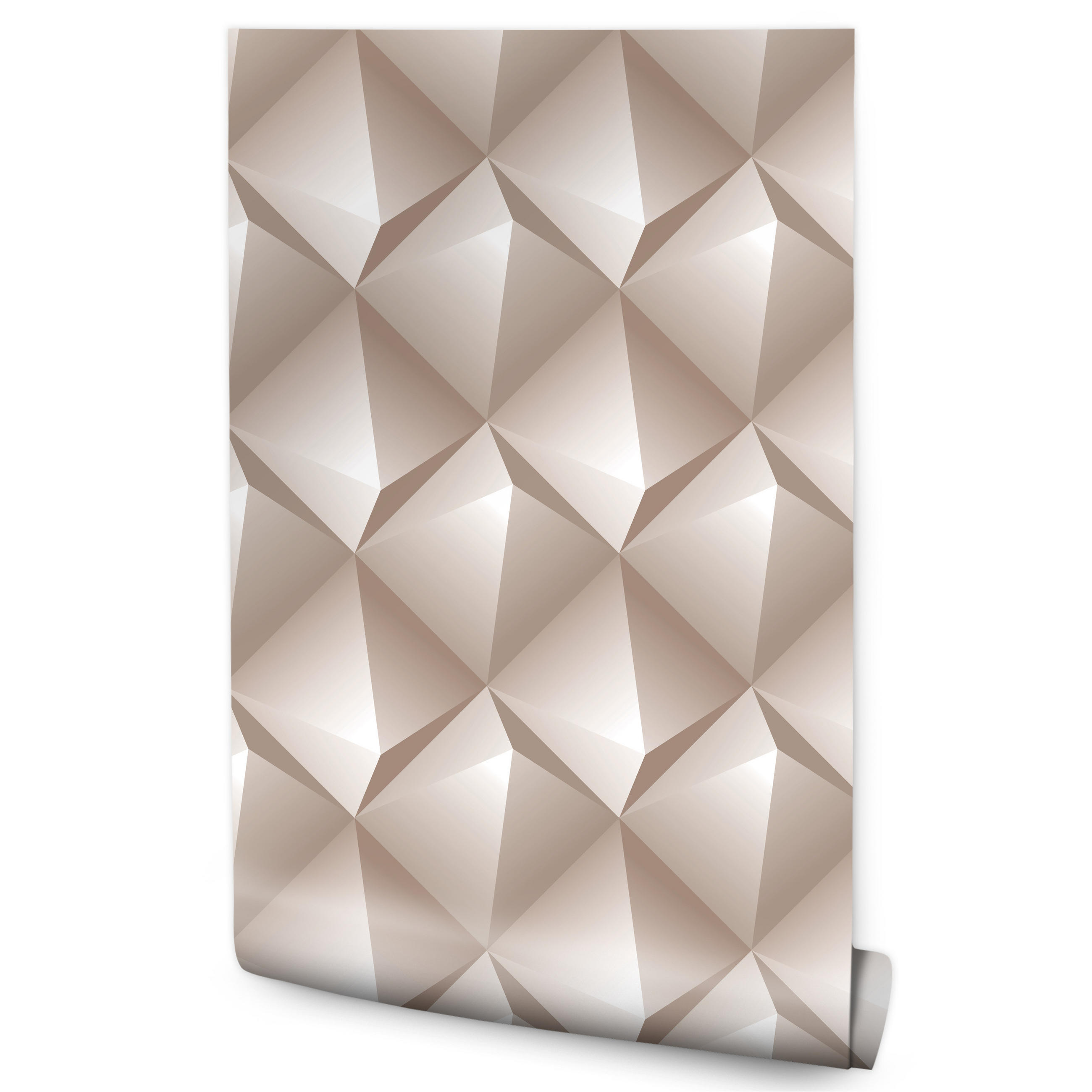 Muralo Vliestapete Beige, Braun 50x1000 cm
