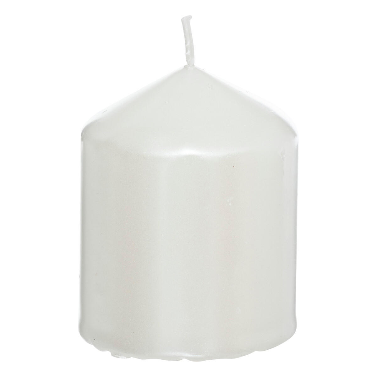 KERZEN 4er-Set Ø 5 cm - Weiß, Textil (5/12/5cm) - Atmosphera Createur d´interieur