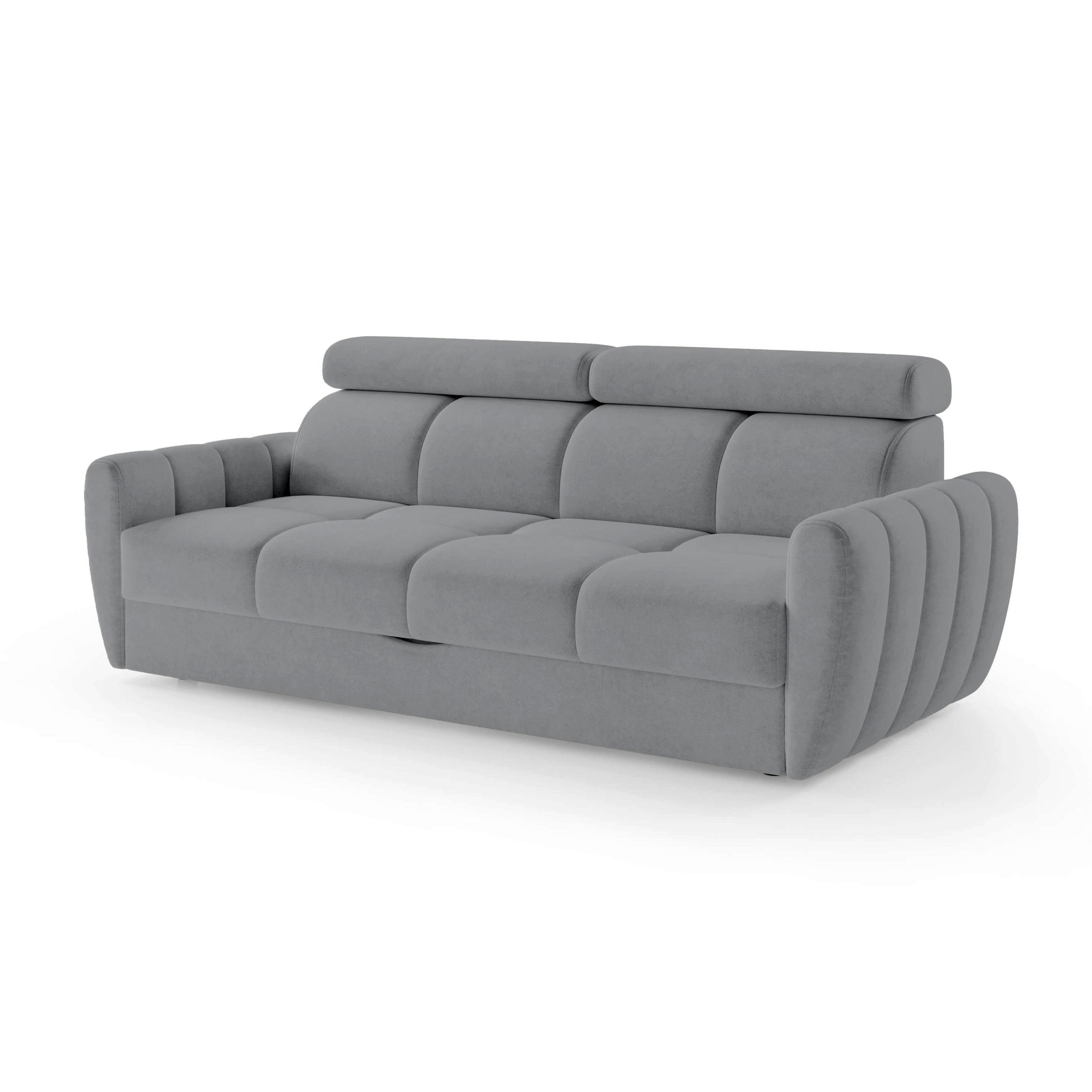 Pillovely Sofa Anthrazit 227x86x99 cm