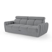 SOFA Franec Anthrazit - Anthrazit, Textil (227/86/99cm) - Pillovely