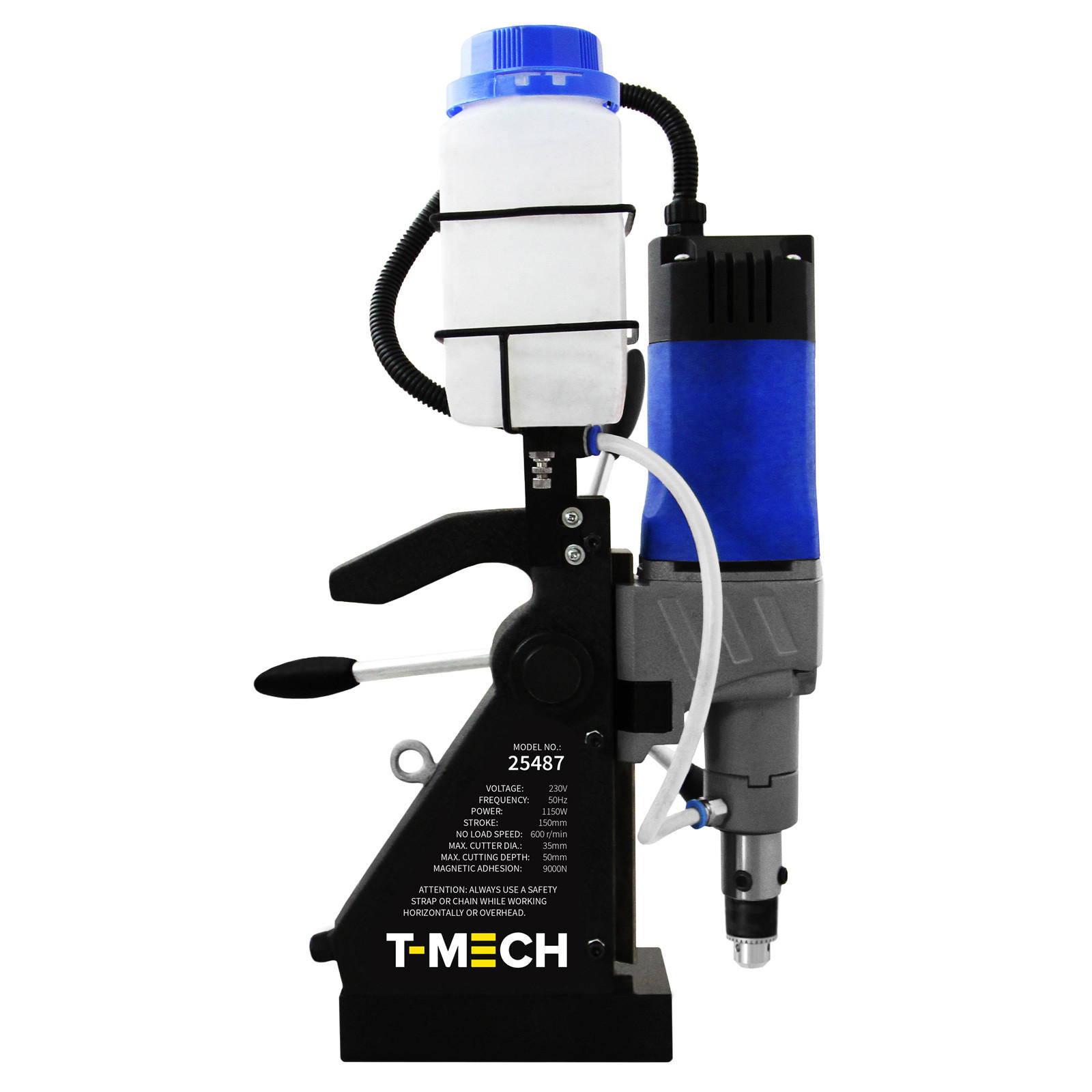 BOHRPRESSE MAGNETISCH - Blau, Metall (20/41/49cm) - T-Mech