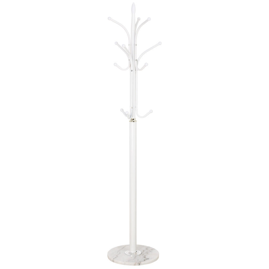 GARDEROBE aus metall - Weiß, Metall (36/176/36cm) - Wanderlust