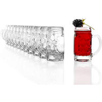 BIERKRUG ISAR Stamper 12er set - Transparent, Glas (0.05L) - Stölzle
