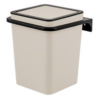 KOSMETIKEIMER SAVONA 6 Liter, beige - Beige, Kunststoff (20.5/25/21.5cm) - bremermann