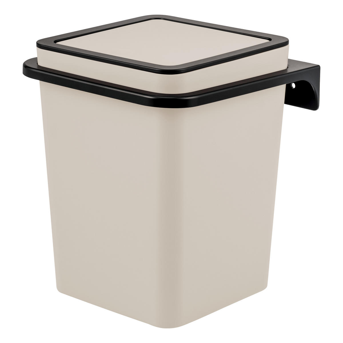 KOSMETIKEIMER SAVONA 6 Liter, beige - Beige, Kunststoff (20.5/25/21.5cm) - bremermann