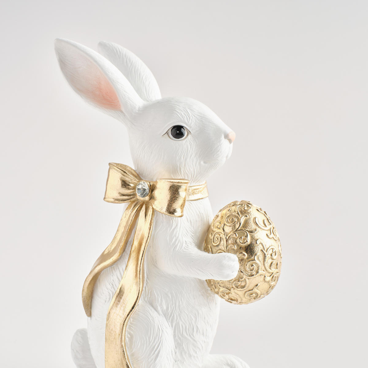 DEKOFIGUR George - Weiß, Kunststoff (10/24/14.5cm) - home&you