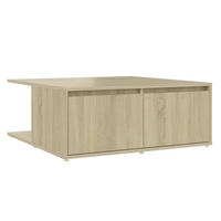 COUCHTISCH Sonoma-Eiche 80x80x31 cm Holzwerkstoff - Braun, Holzwerkstoff (80/80/31cm) - furnicato