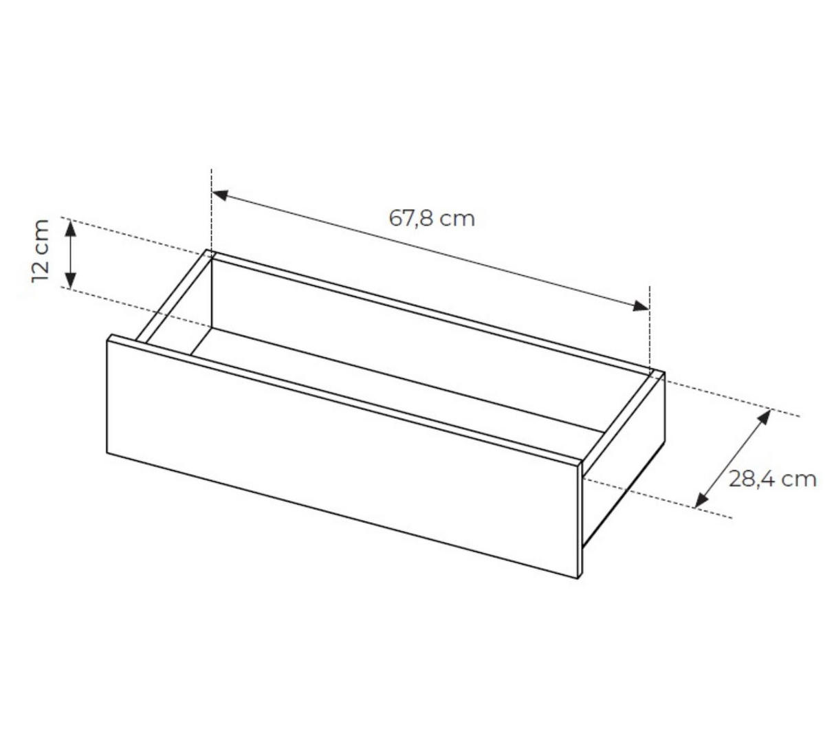RTV-SCHRANK Kiro Braun 176, Lowboard mit LED - Braun, Holzwerkstoff (176/43/40cm) - Bettso