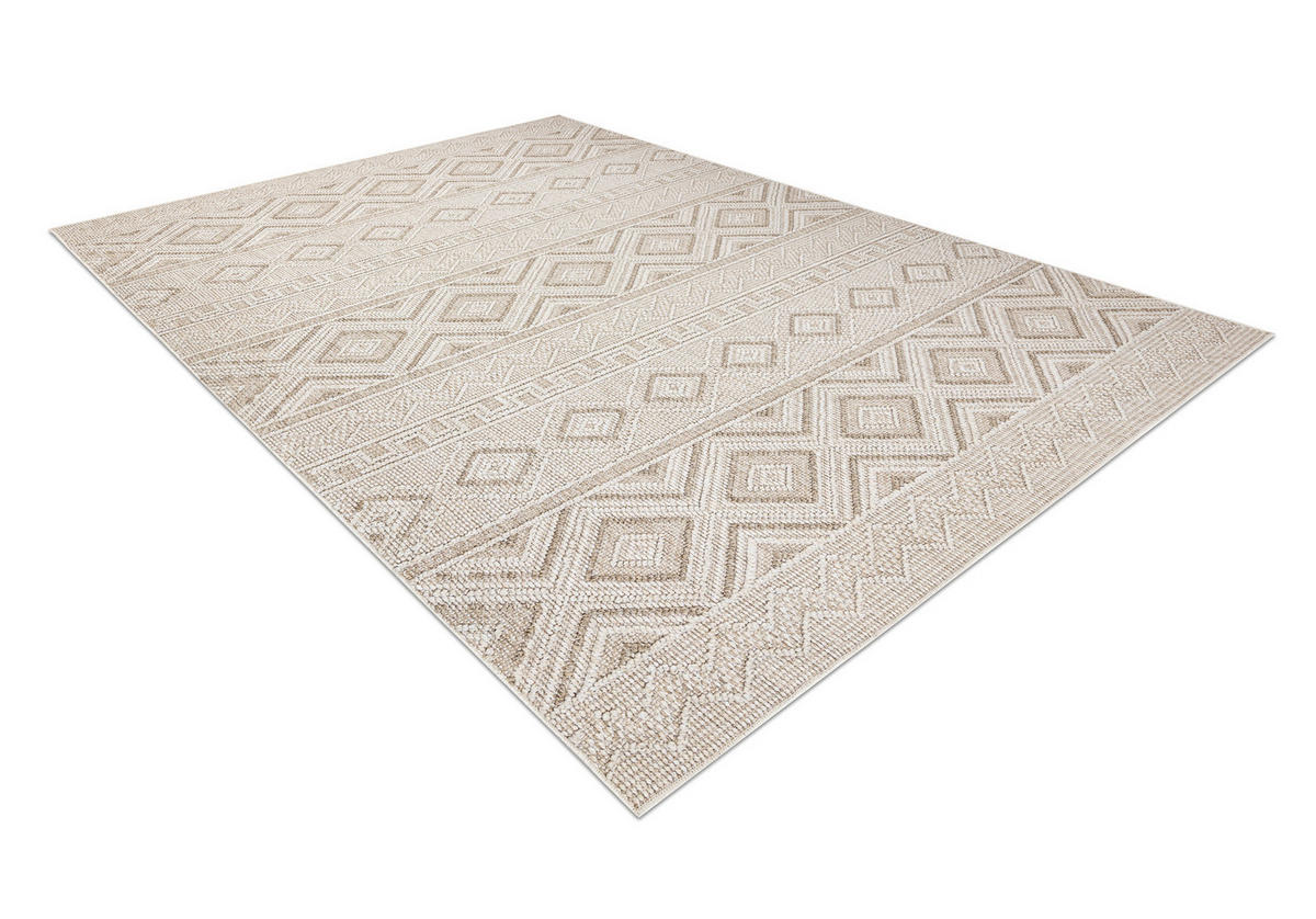 TEPPICH Origi 140/190 cm - Beige, Textil (140/190cm) - rugsX