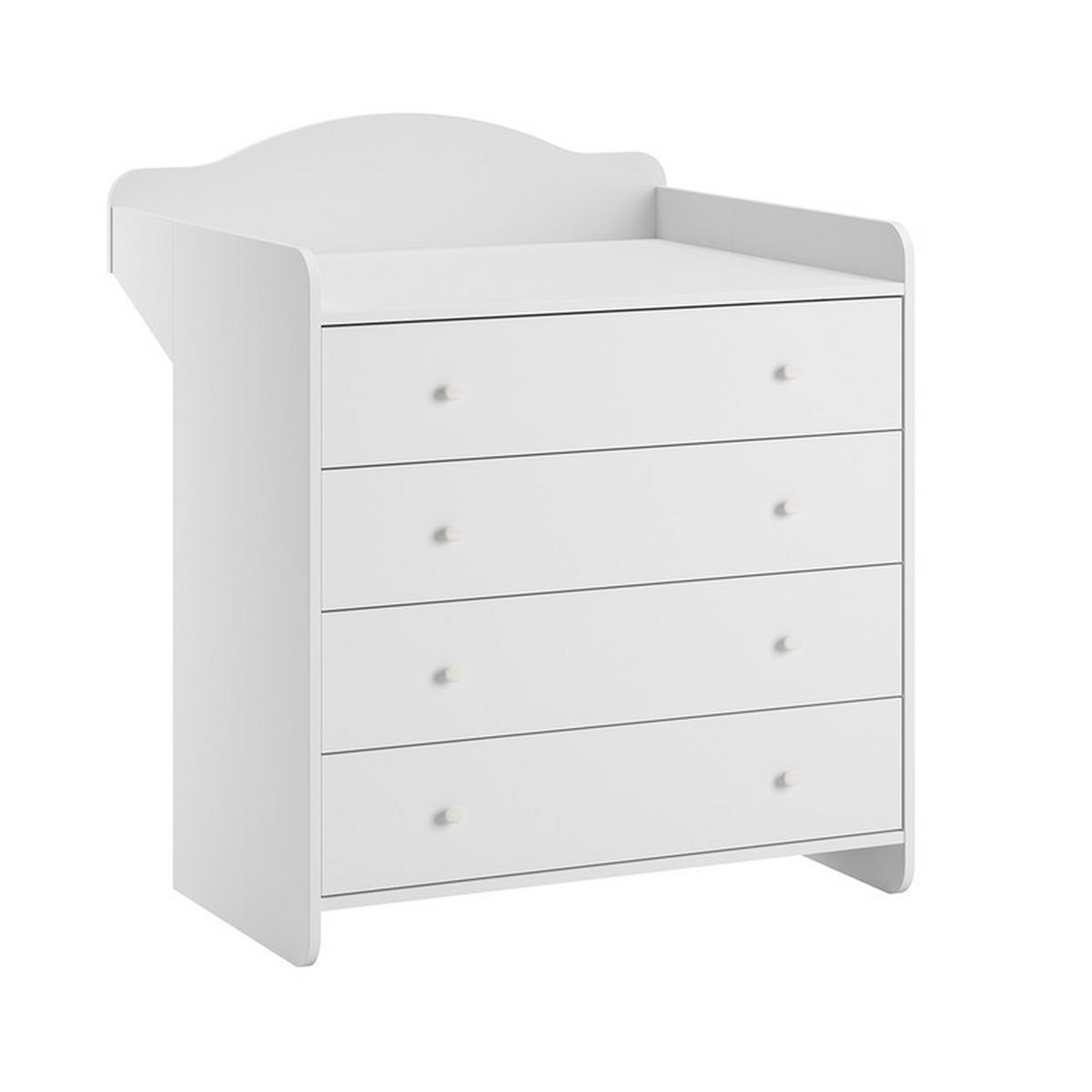 BABYZIMMER 2-teilig Megeve Weiß - Weiß, Holzwerkstoff (90.4/105.4/51.7cm) - Petits-meubles