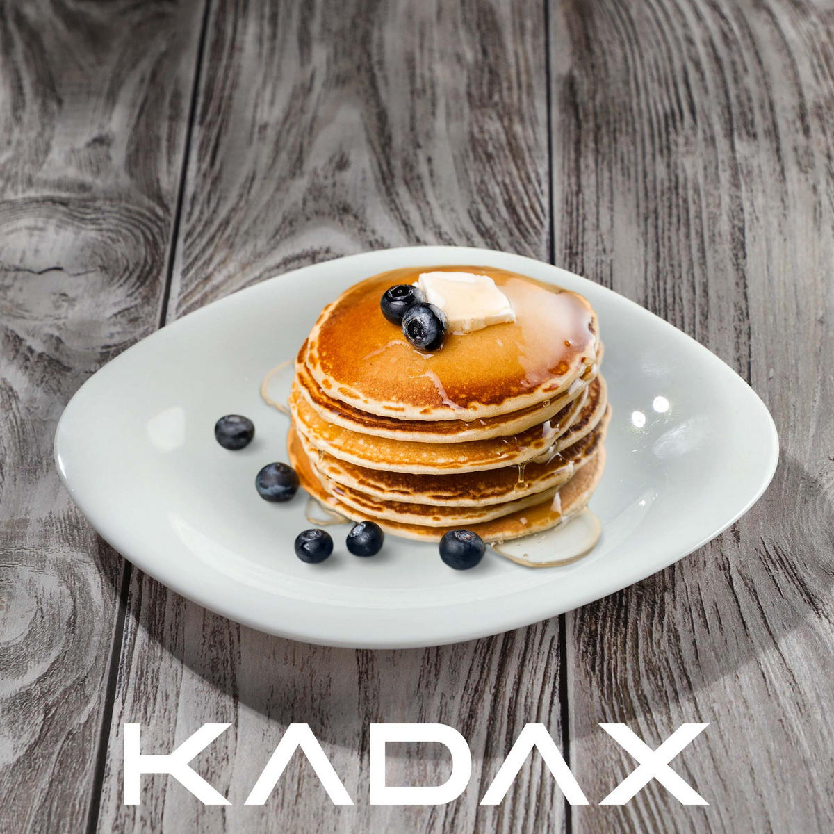 KADAX 6x Dessertteller 21cm weiße Teller Kuchenteller Set - Weiß, Glas (21.5/1.7/20.2cm) - KADAX