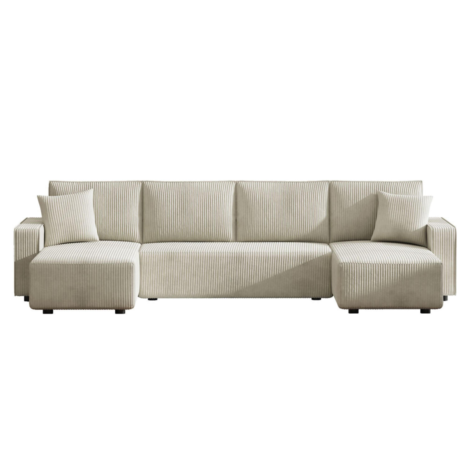 Concept Usine Panorama-Schlafsofa Beige 318x82x142 cm