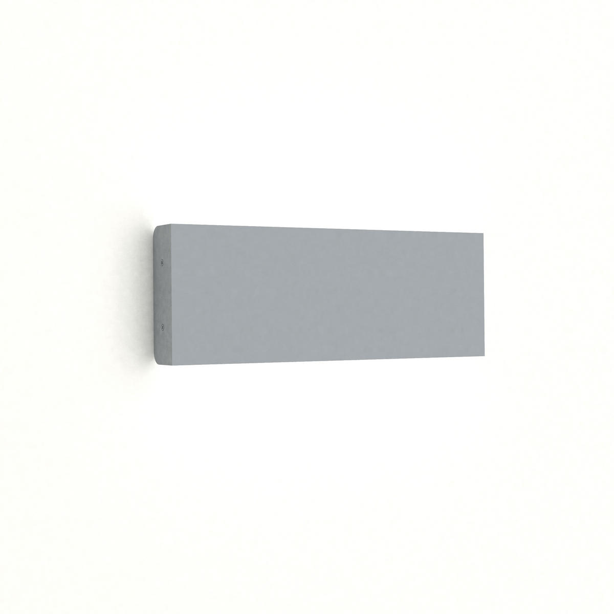 LED-WANDLEUCHTE - Grau, Metall (29/11/3.6cm) - Lumicom