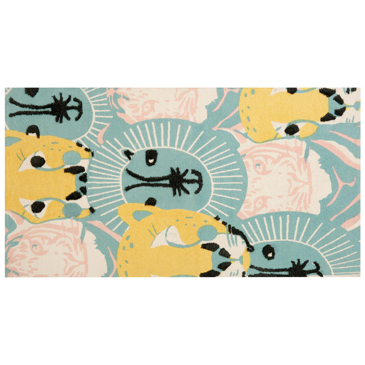 KURZFLOR-KINDERTEPPICH Tutut 150/80 cm - Multicolor, Textil (80/150cm) - Beliani