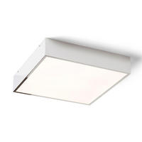 DECKENLEUCHTE MERANO LED 30 Chrom 16 W IP44 - Chromfarben, Metall (30/30/63cm) - Rendl