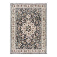 VINTAGE-TEPPICH Grau Keshan 120/170 cm - Grau, Naturmaterialien/Textil (120/170cm) - Atticgo