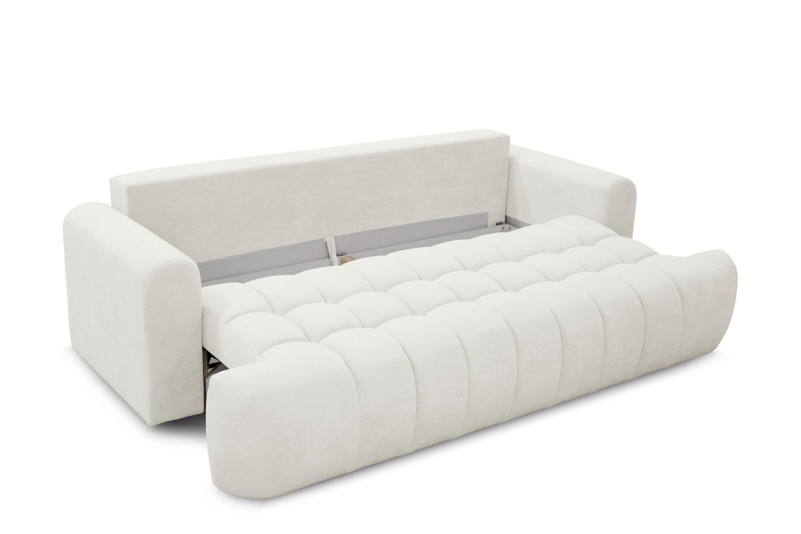 SOFA in Weiß - Weiß, Textil (246/92/115cm) - Home Collective