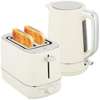 TOASTER mit Wasserkocher DE-07919 Beige - Beige, Metall (16/24.3/21.2cm) - ComfortXL