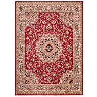 TEPPICH ATLAS Beige Rot 100/200 cm - Beige/Rot, Textil (100/200cm) - Tapiso
