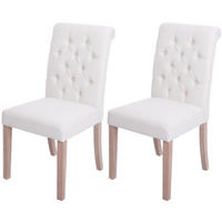 ESSZIMMERSTUHL Weiß - Weiß, Textil (50/100/65cm) - MCW