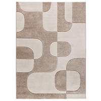 WEBTEPPICH Creme Lena 80/150 cm - Creme, Naturmaterialien/Textil (80/150cm) - Atticgo