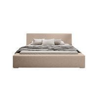 POLSTERBETT Jenne 140x200 cm, Beige - Beige, Textil (140/200cm) - Fedve