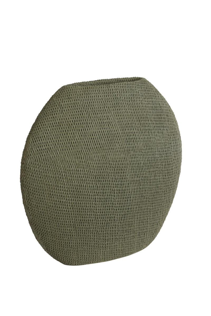 VASE Mashaba Grau 50/20.5/45.5 cm - Grau, Kunststoff (45.5cm) - Light & Living