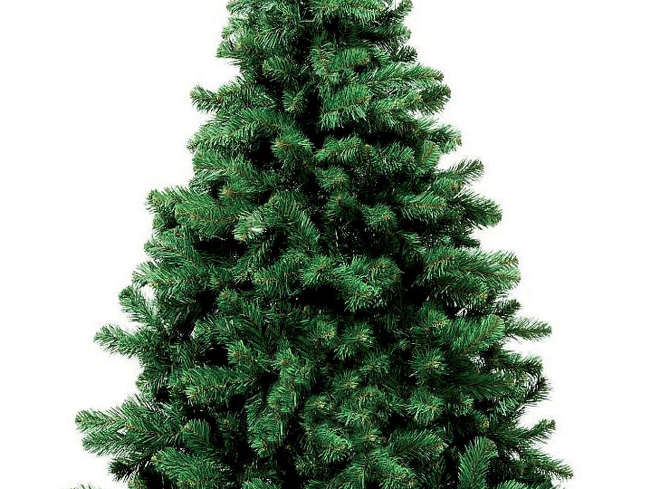 WEIHNACHTSBAUM künstlich Narnie 270 cm, Tannenbaum Christbaum Kunstbaum Dekobaum mit Metallständer - Grün, Kunststoff (270cm) - LAALU