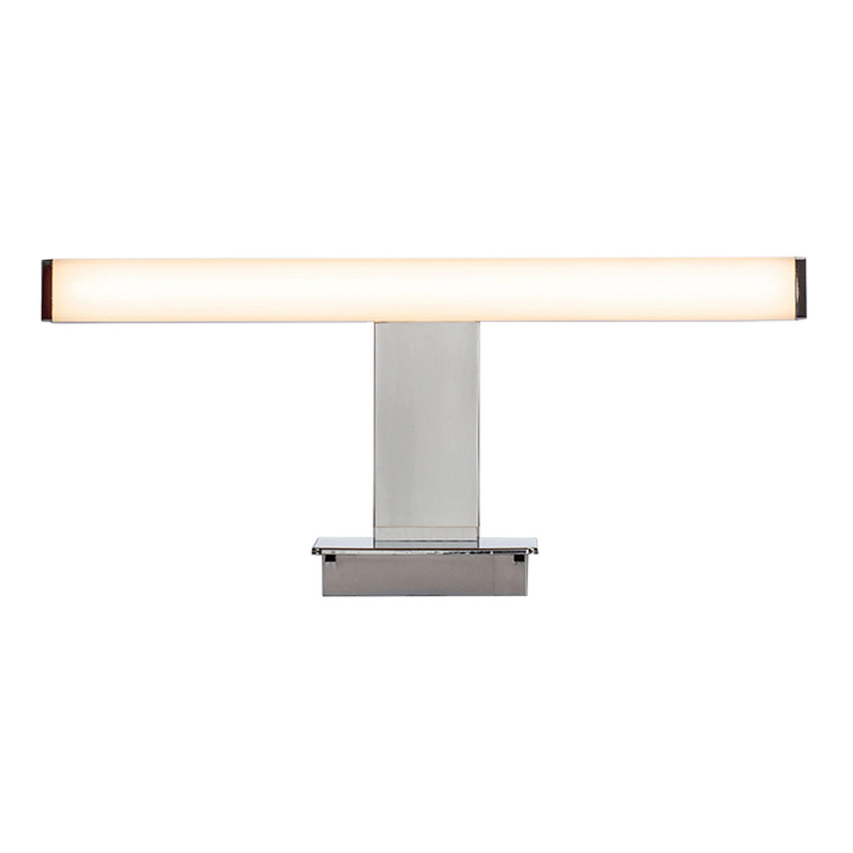 WANDLEUCHTE PALEA 300 Chrom 4 W IP44 - Chromfarben, Metall (30.5/9/125cm) - Rendl