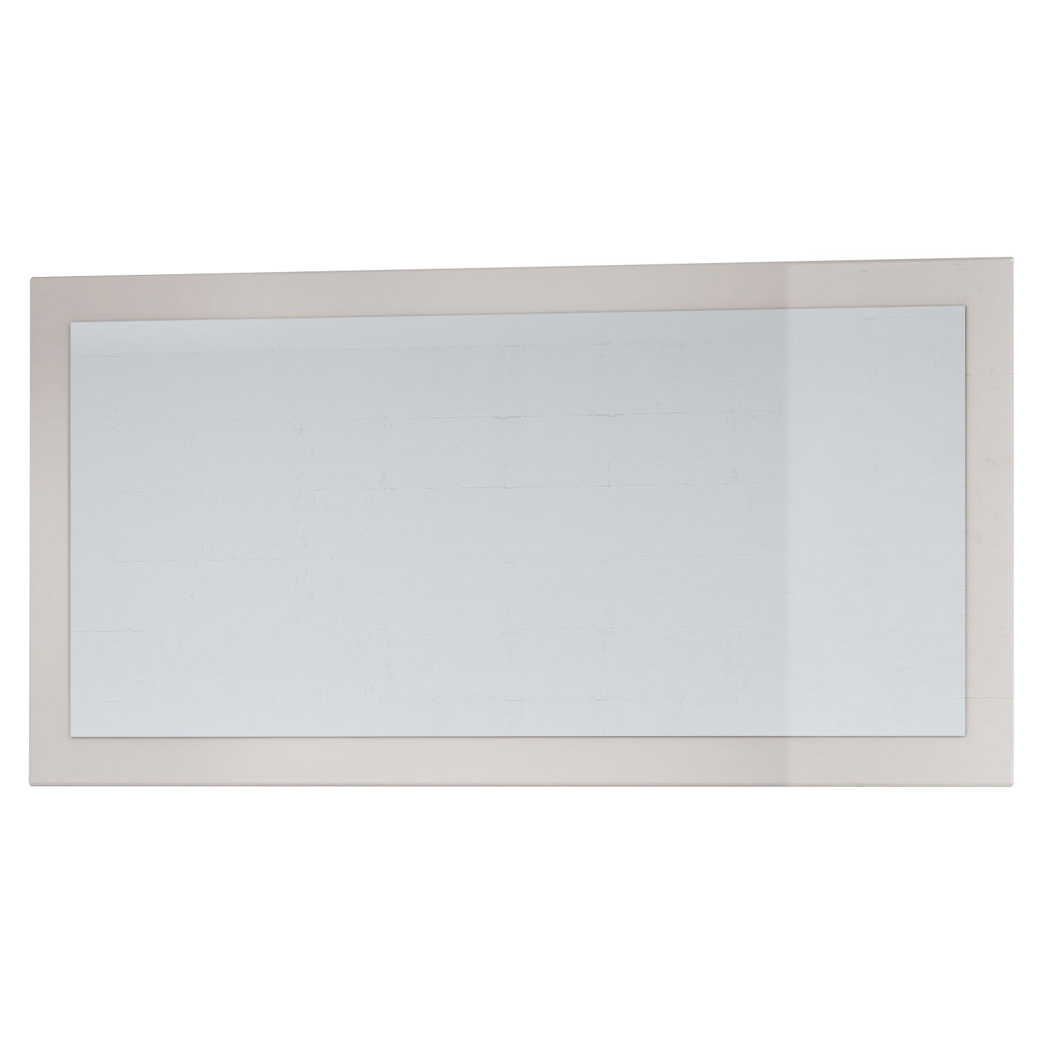 SPIEGEL Lima Sandgrau Hochglanz - Sandfarben, Holzwerkstoff (110/52/2cm) - Vladon