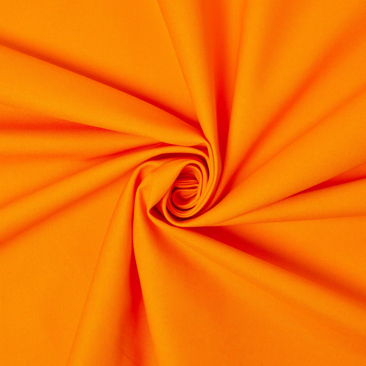 BAUMWOLLSTOFF Meterware orange, 150 cm - Orange, Textil (150/100cm) - Homescapes