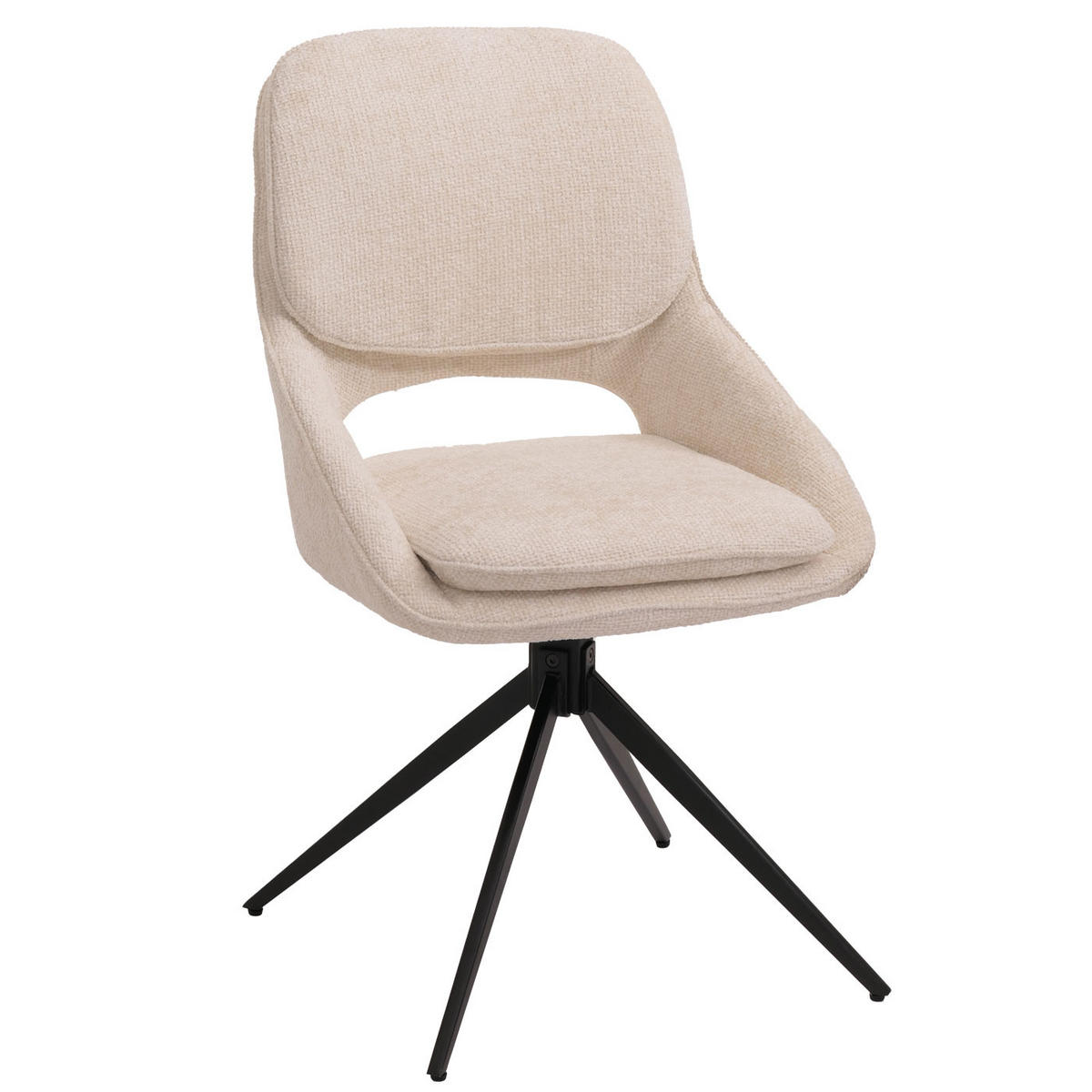ESSZIMMERSTUHL Beige 6er-Set - Beige, Textil (55/87/55cm) - MCW