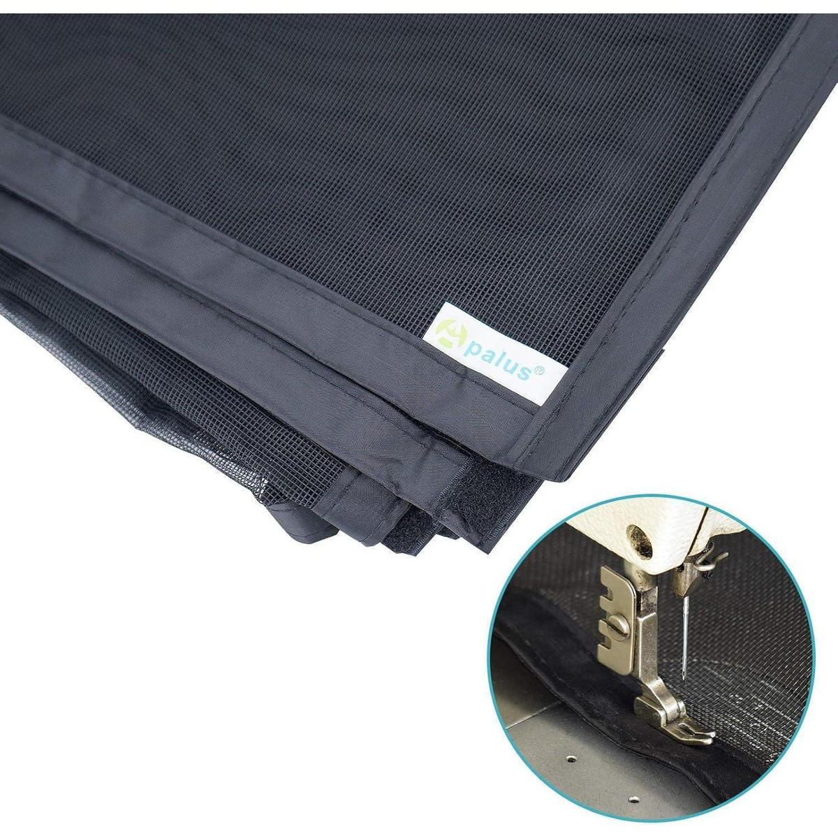FLIEGENGITTER 60 x 180 cm Schwarz - Schwarz, Textil (60/180/1cm)