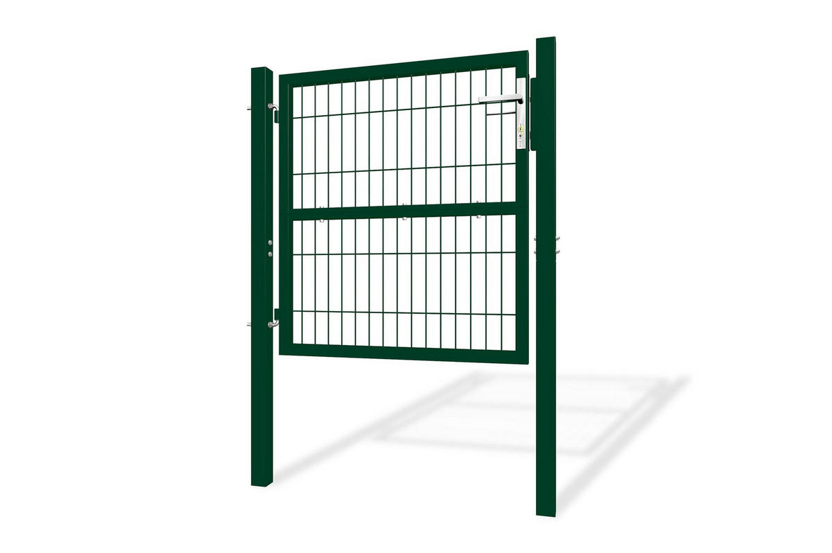 GITTERTOR Razo grün 1m H.100cm Metall - Grün, Metall (106/106cm) - Casanoov