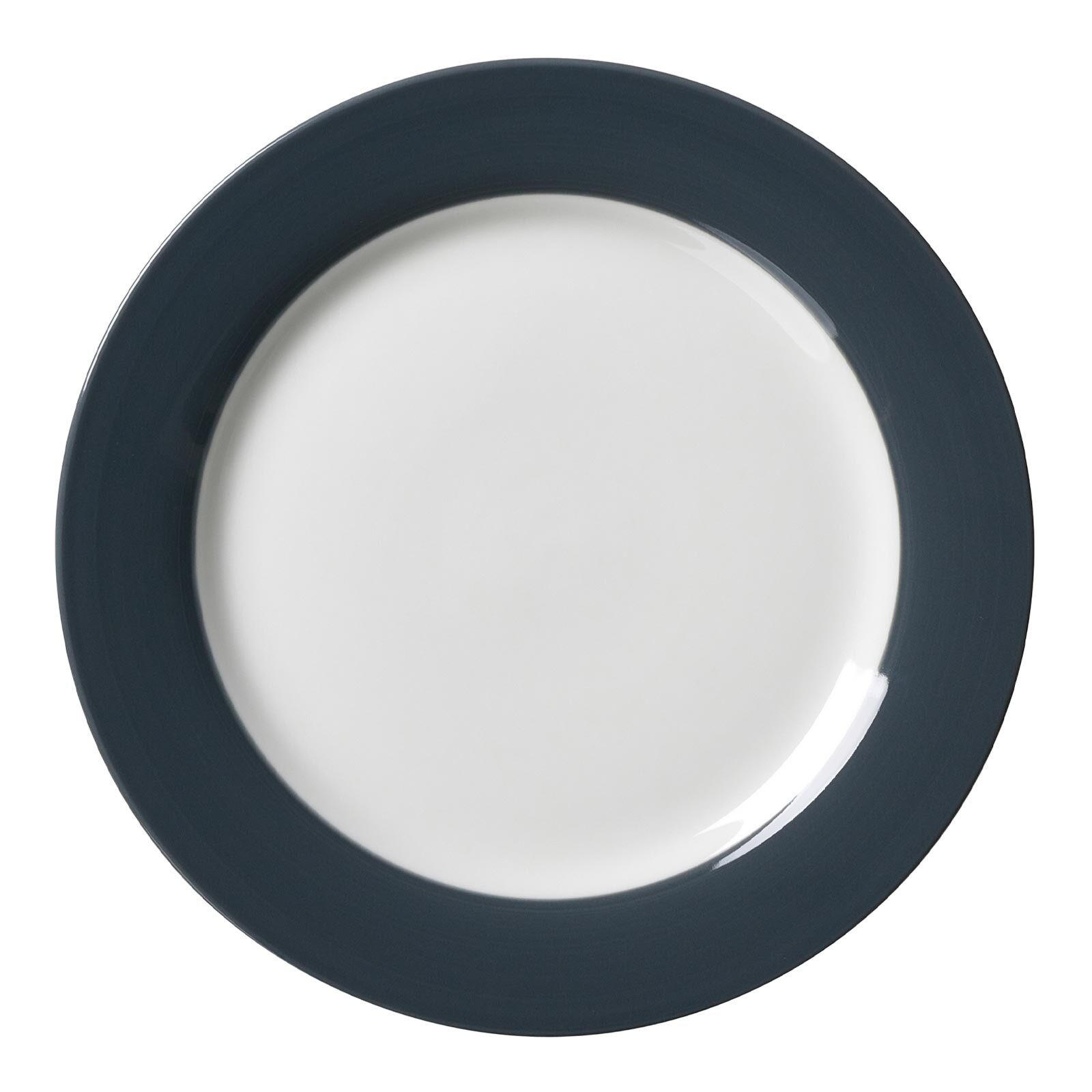 SPEISETELLER Doppio Anthrazit ø 27 cm 6er Set - Anthrazit, Keramik (27cm) - Ritzenhoff Breker