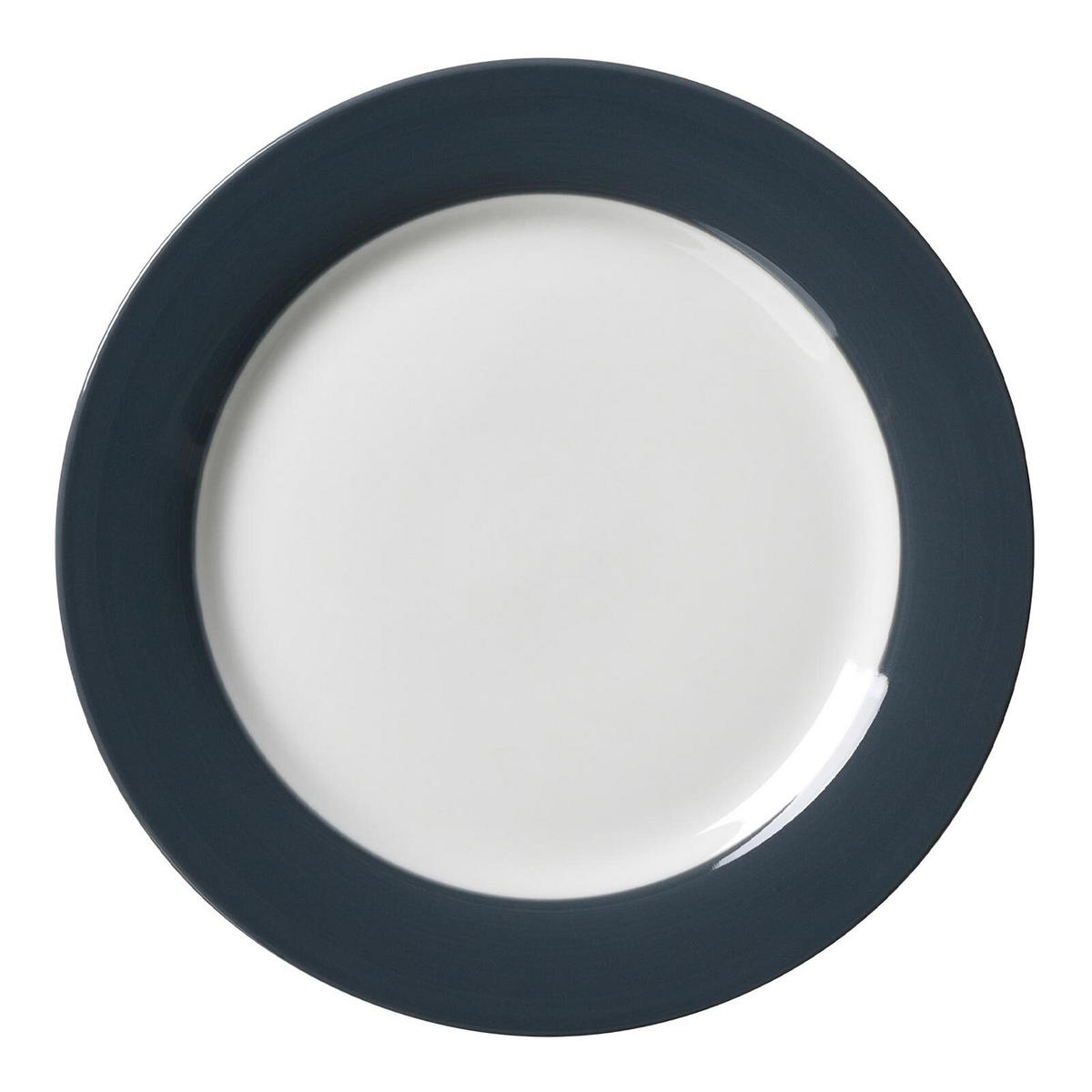 SPEISETELLER Doppio Anthrazit ø 27 cm 6er Set - Anthrazit, Keramik (27cm) - Ritzenhoff Breker