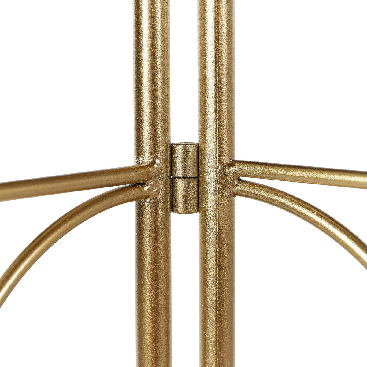 SEPARATOR DE CAMERĂ 3 piese auriu 100 cm 170 cm Turania - auriu, metal (100/170/1cm) - Beliani