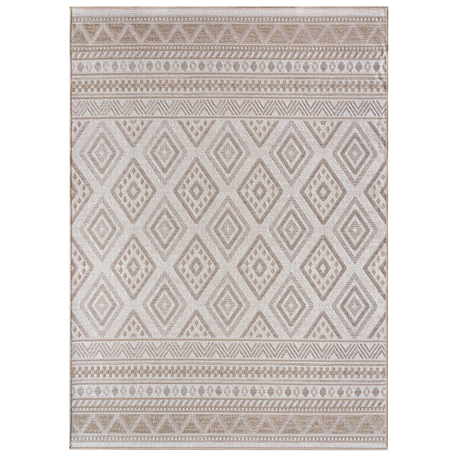 Paco Home Outdoorteppich Beige 80x150 cm
