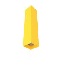 DECKENLEUCHTE Cube H30 - Gelb, Metall (6/6/30cm) - Lumicom